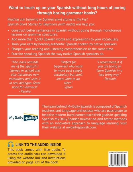 Produktbild: Spanish Short Stories for Beginners