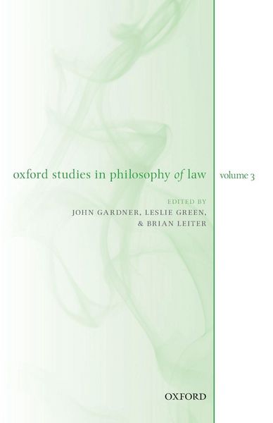 Produktbild: Oxford Studies in Philosophy of Law Volume 3