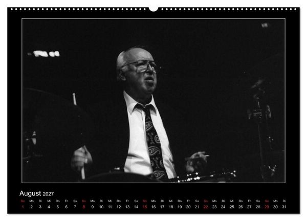 Produktbild: Jazz onstage (hochwertiger Premium Wandkalender 2027 DIN A2 quer), Kunstdruck in Hochglanz