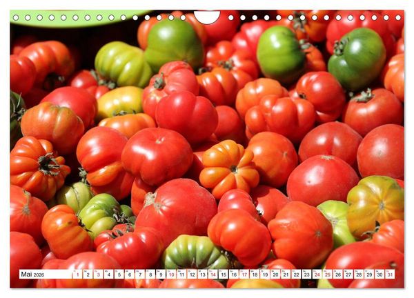 Produktbild: Frisches Obst und Gem&uuml;se (Wandkalender 2026 DIN A4 quer), CALVENDO Monatskalender