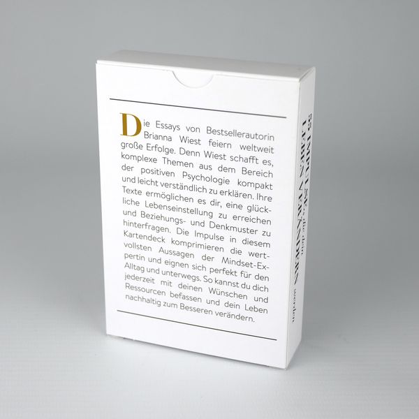 Produktbild: 55 Impulse, die dein Leben ver&auml;ndern werden &ndash; Das Kartendeck zum Nr.-1-Bestseller 101 Essays, die dein Leben ver&auml;ndern werden