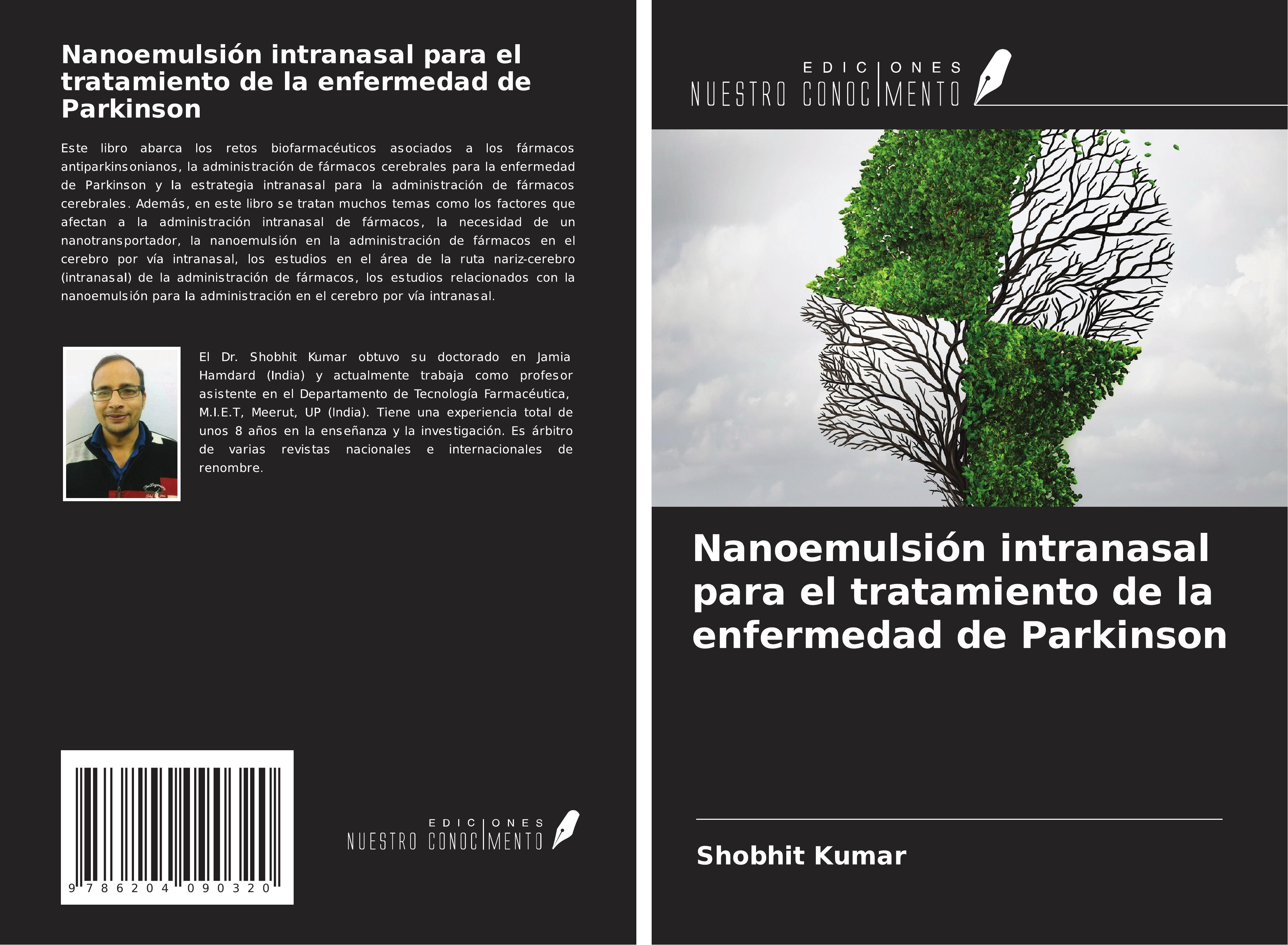 Produktbild: Nanoemulsi&oacute;n intranasal para el tratamiento de la enfermedad de Parkinson