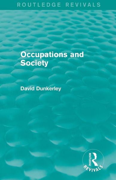Produktbild: Occupations and Society (Routledge Revivals)