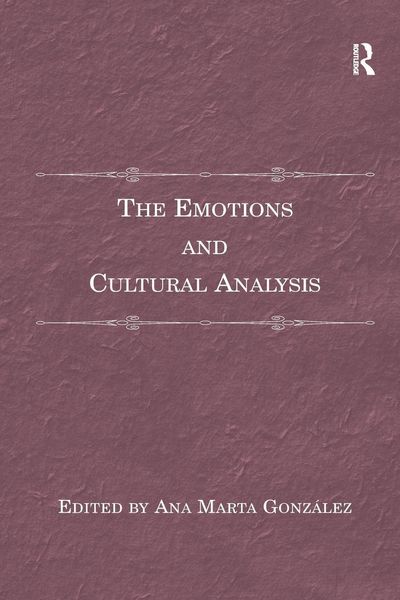 Produktbild: The Emotions and Cultural Analysis