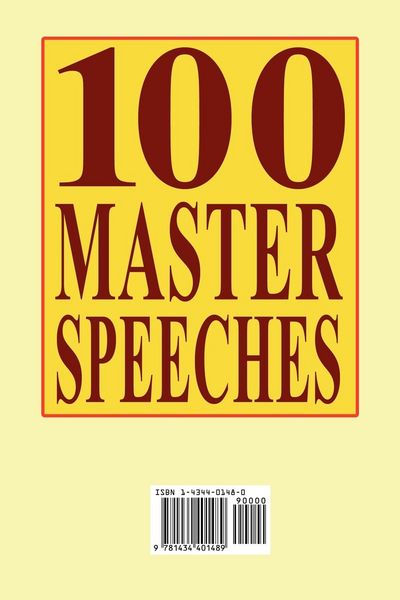 Produktbild: 100 Master Speeches