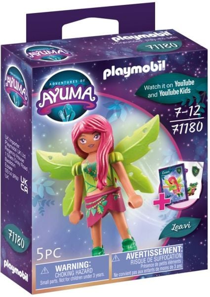 PLAYMOBIL 71180 - Adventures of Ayuma - Forest Fairy Leavi