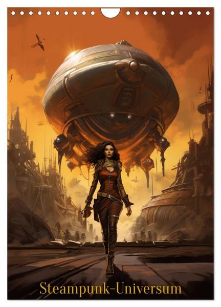 Produktbild: Steampunk-Universum (Wandkalender 2026 DIN A4 hoch), CALVENDO Monatskalender
