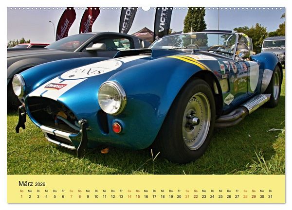 Produktbild: Supersportler mit viel PS (Wandkalender 2026 DIN A2 quer), CALVENDO Monatskalender