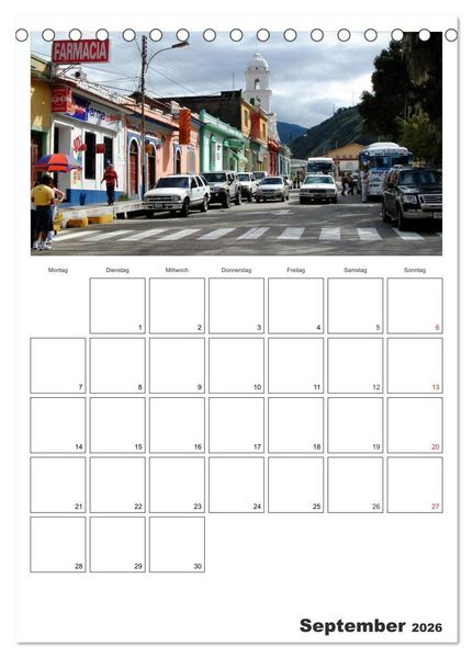 Produktbild: Venezuela - Land der Kontraste (Tischkalender 2026 DIN A5 hoch), CALVENDO Monatskalender