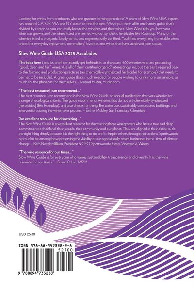 Produktbild: Slow Wine USA Guide 2025