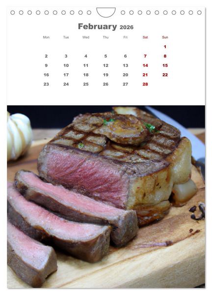 Produktbild: Culinary Creations (Wall Calendar 2026 DIN A4 portrait), CALVENDO 12 Month Wall Calendar