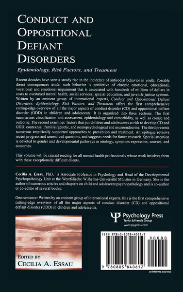 Produktbild: Conduct and Oppositional Defiant Disorders