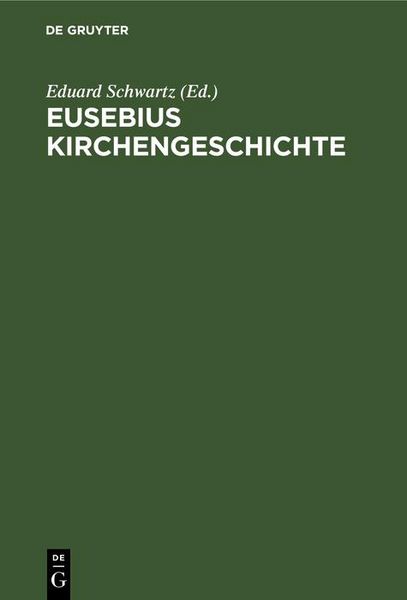 Produktbild: Eusebius Kirchengeschichte
