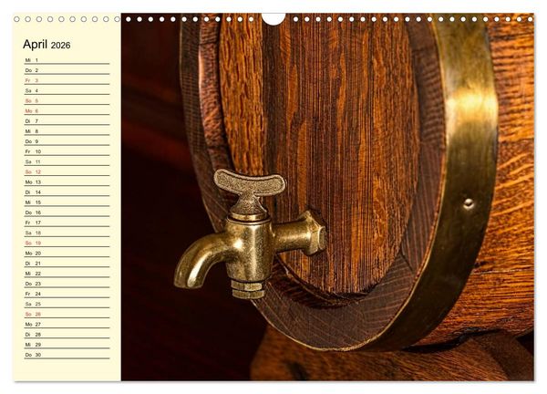Produktbild: Bier. Die Kunst des Bierbrauens. Impressionen (Wandkalender 2026 DIN A3 quer), CALVENDO Monatskalender