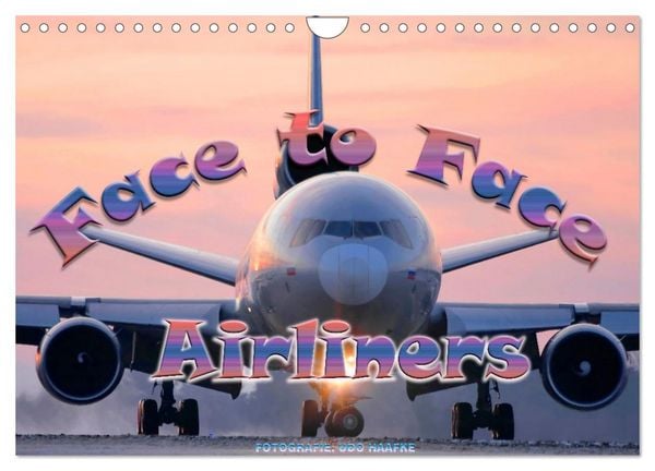 Produktbild: Airliners - Face to Face (Wandkalender 2027 DIN A4 quer), CALVENDO Monatskalender