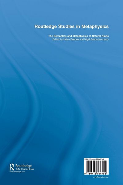 Produktbild: The Semantics and Metaphysics of Natural Kinds