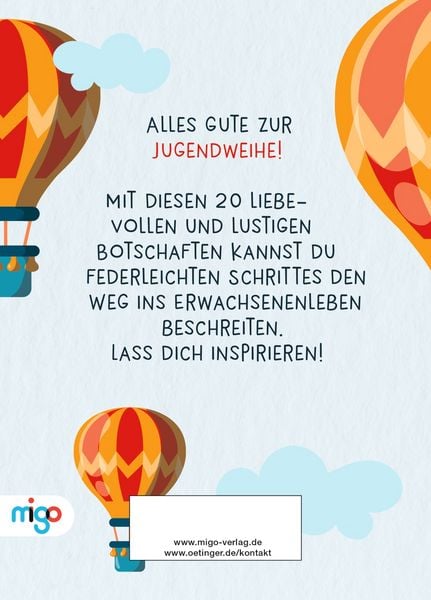 Für dich zur Jugendweihe