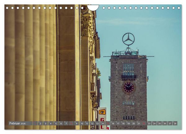 Produktbild: Stuttgart - Bilder einer Stadt 2026 (Wandkalender 2026 DIN A4 quer), CALVENDO Monatskalender