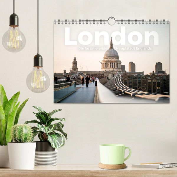 Produktbild: London - Die faszinierende Hauptstadt Englands. (Wandkalender 2026 DIN A4 quer), CALVENDO Monatskalender