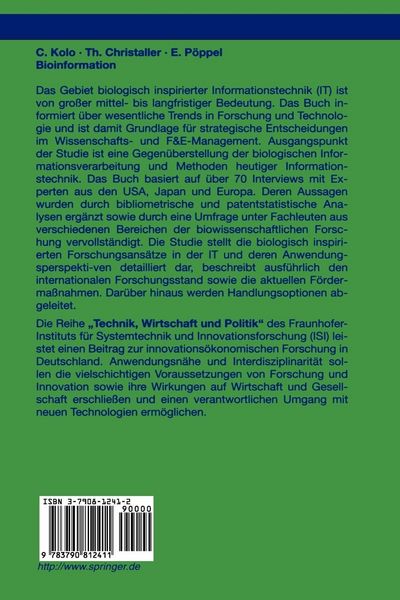 Produktbild: Bioinformation