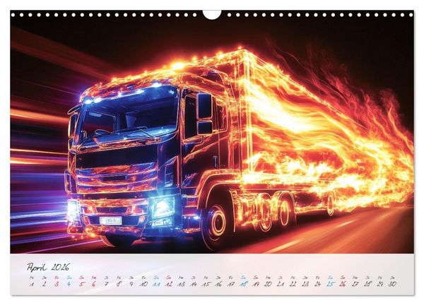 Produktbild: Giganten der Stra&szlig;e (Wandkalender 2026 DIN A3 quer), CALVENDO Monatskalender