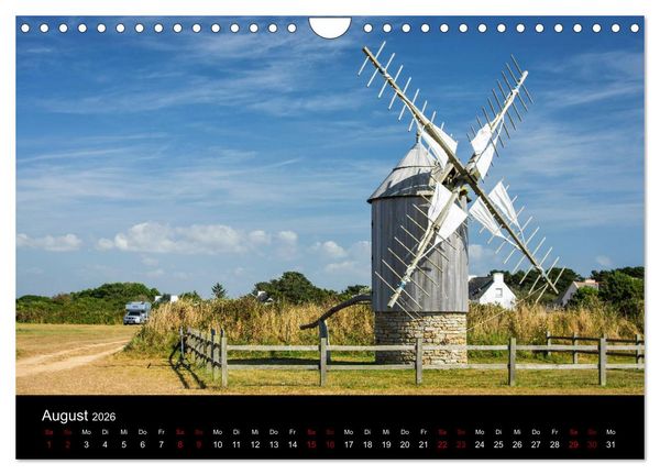 Produktbild: Sehnsucht Bretagne (Wandkalender 2026 DIN A4 quer), CALVENDO Monatskalender