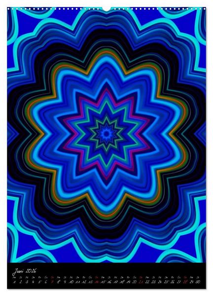 Produktbild: Mandala - Esoterik & Meditation (hochwertiger Premium Wandkalender 2026 DIN A2 hoch), Kunstdruck in Hochglanz