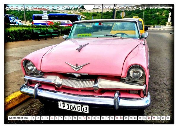 Produktbild: PLYMOUTH '55 (Wandkalender 2026 DIN A4 quer), CALVENDO Monatskalender