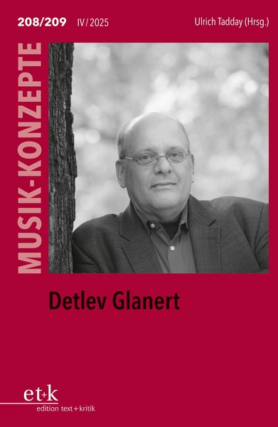 Produktbild: MUSIK-KONZEPTE 208/209: Detlev Glanert