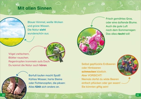Produktbild: WAS IST WAS Erstes Lesen easy! Band 11. Raus in die Natur