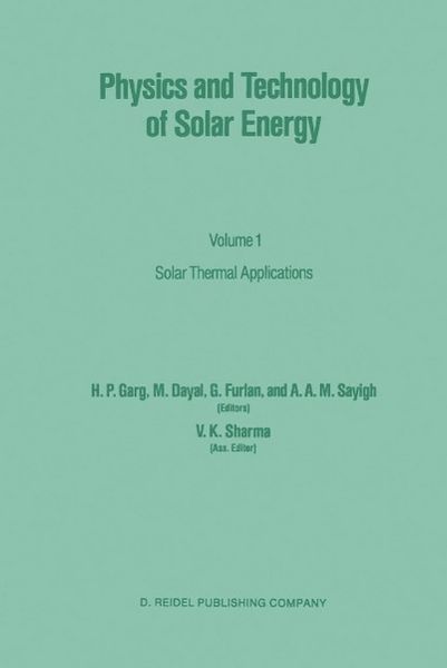 Produktbild: Physics and Technology of Solar Energy