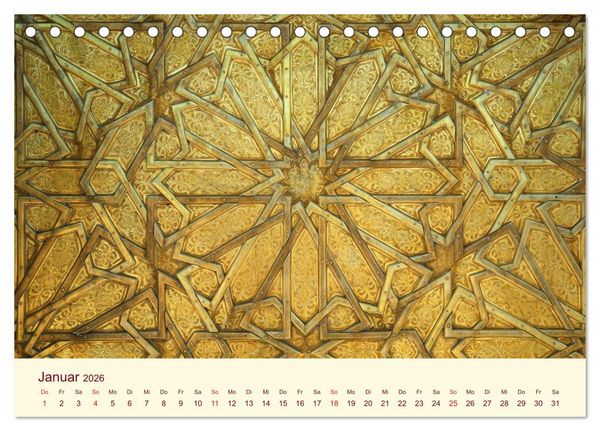 Produktbild: Marokko &ndash; Perle Nordafrikas / CH-Version (Tischkalender 2026 DIN A5 quer), CALVENDO Monatskalender