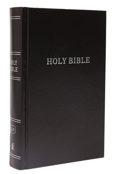 Produktbild: KJV, Pew Bible, Large Print, Hardcover, Black, Red Letter Edition