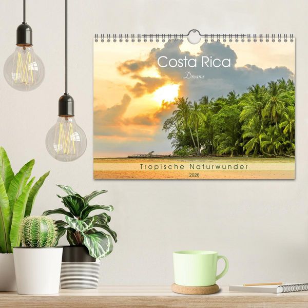 Produktbild: Costa Rica Dreams Tropische Naturwunder (Wandkalender 2026 DIN A4 quer), CALVENDO Monatskalender