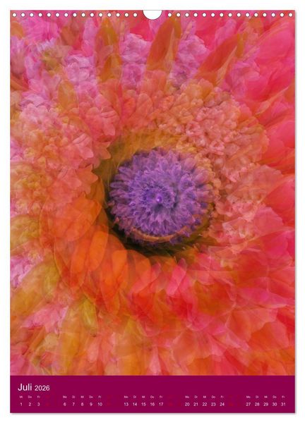 Produktbild: Meditative Pflanzenmandalas (Wandkalender 2026 DIN A3 hoch), CALVENDO Monatskalender