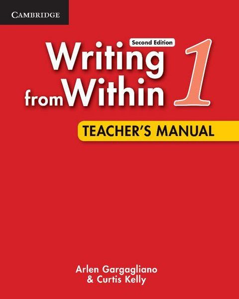 Produktbild: Writing from Within Level 1 Teacher's Manual