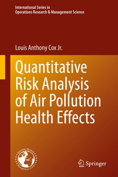 Produktbild: Quantitative Risk Analysis of Air Pollution Health Effects