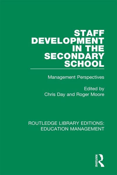 Produktbild: Staff Development in the Secondary School