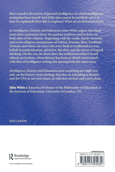 Produktbild: Intelligence, Destiny and Education