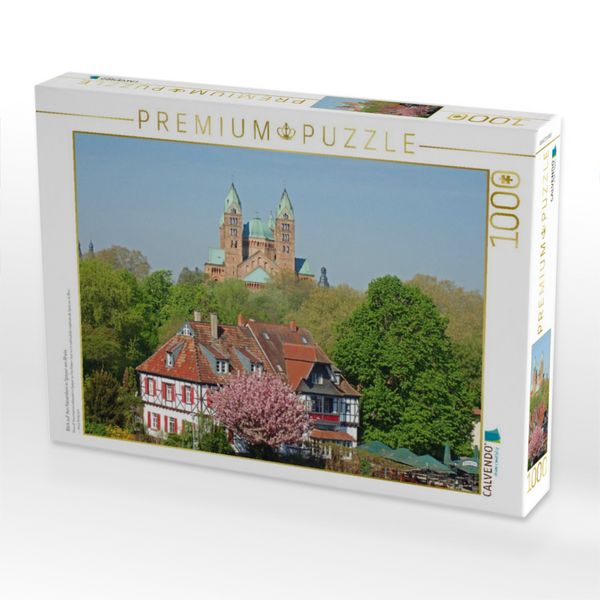 Produktbild: CALVENDO Puzzle Blick auf den Kaiserdom in Speyer am Rhein | 1000 Teile Lege-Gr&ouml;&szlig;e 64x48cm Foto-Puzzle f&uuml;r gl&uuml;ckliche Stunden