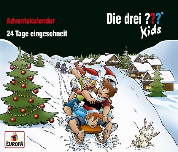 Produktbild: Die drei ??? Kids: Advenstkalender - 24 Tage eingeschneit