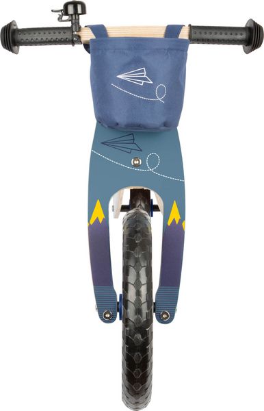 Produktbild: Laufrad blauer Papierflieger
