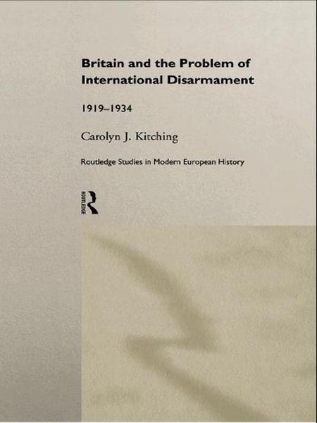Produktbild: Britain and the Problem of International Disarmament