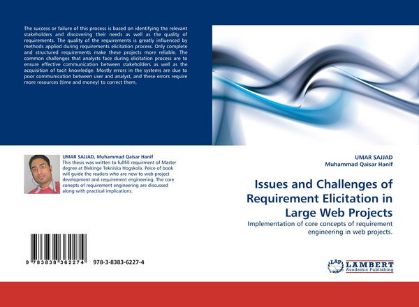 Produktbild: Issues and Challenges of Requirement Elicitation in Large Web Projects