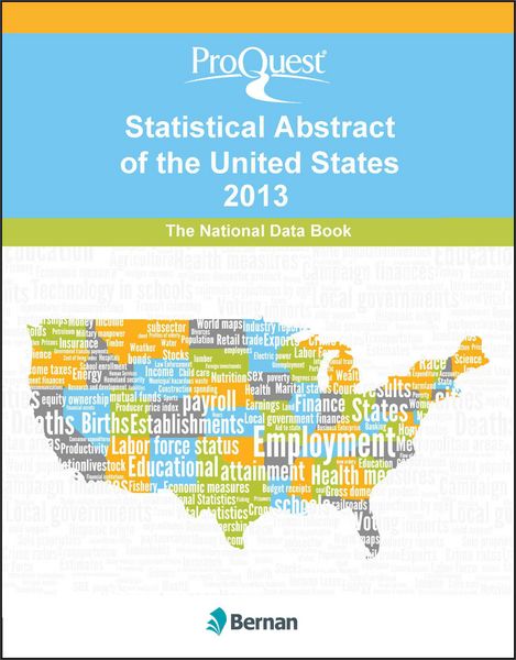 Produktbild: ProQuest Statistical Abstract of the United States 2013