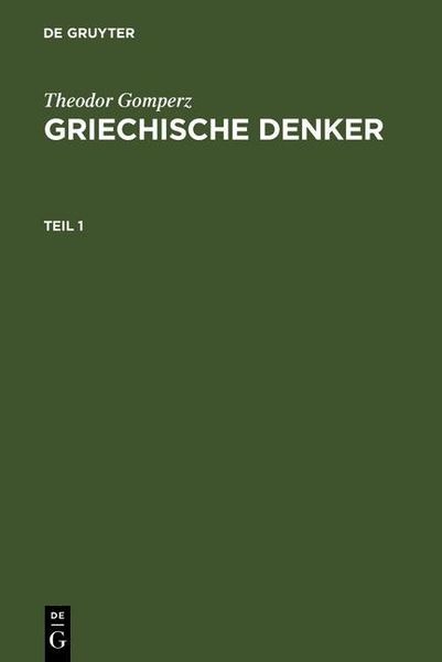 Produktbild: Griechische Denker