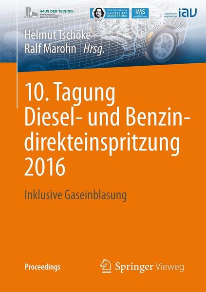 Produktbild: 10. Tagung Diesel- und Benzindirekteinspritzung 2016