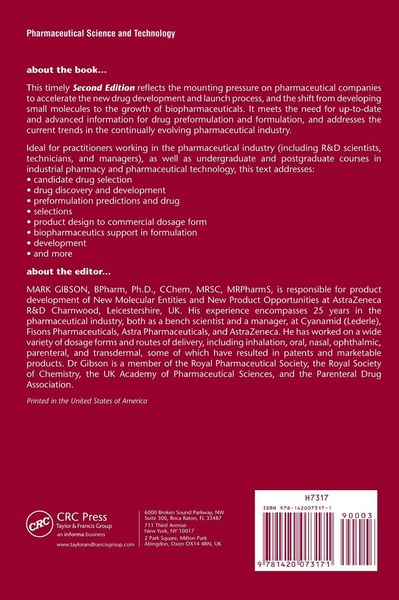 Produktbild: Pharmaceutical Preformulation and Formulation