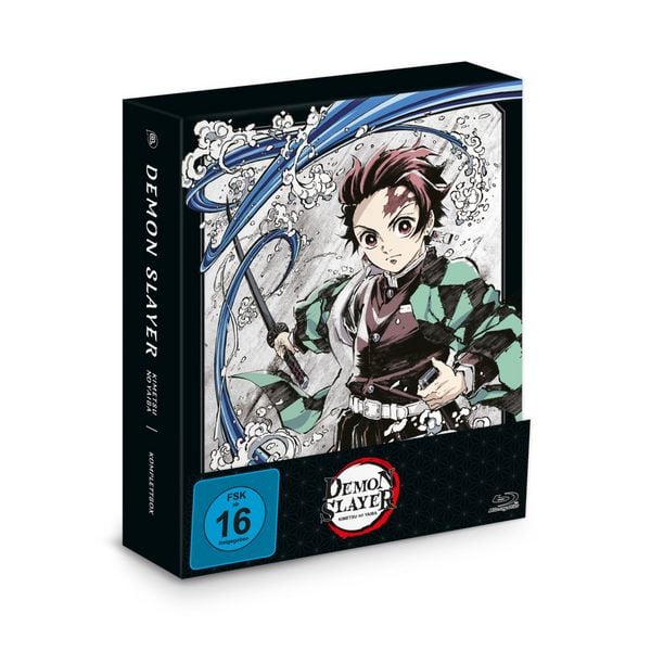 Produktbild: Demon Slayer: Kimetsu no Yaiba - Hardcover Gesamtbox inklusive Steelbook [4 BRs]