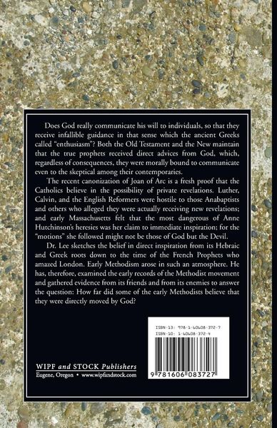 Produktbild: The Historical Backgrounds of Early Methodist Enthusiasm